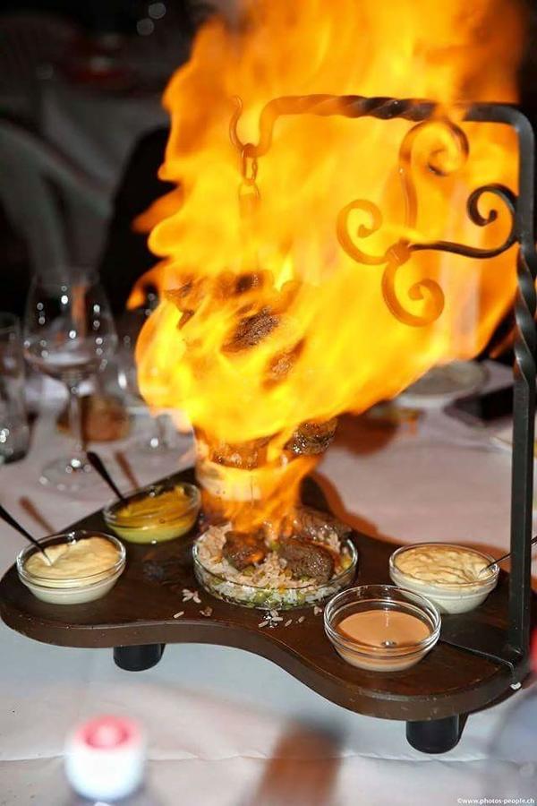 Hotel Restaurant Du Cret Bourg-Saint-Pierre Luaran gambar